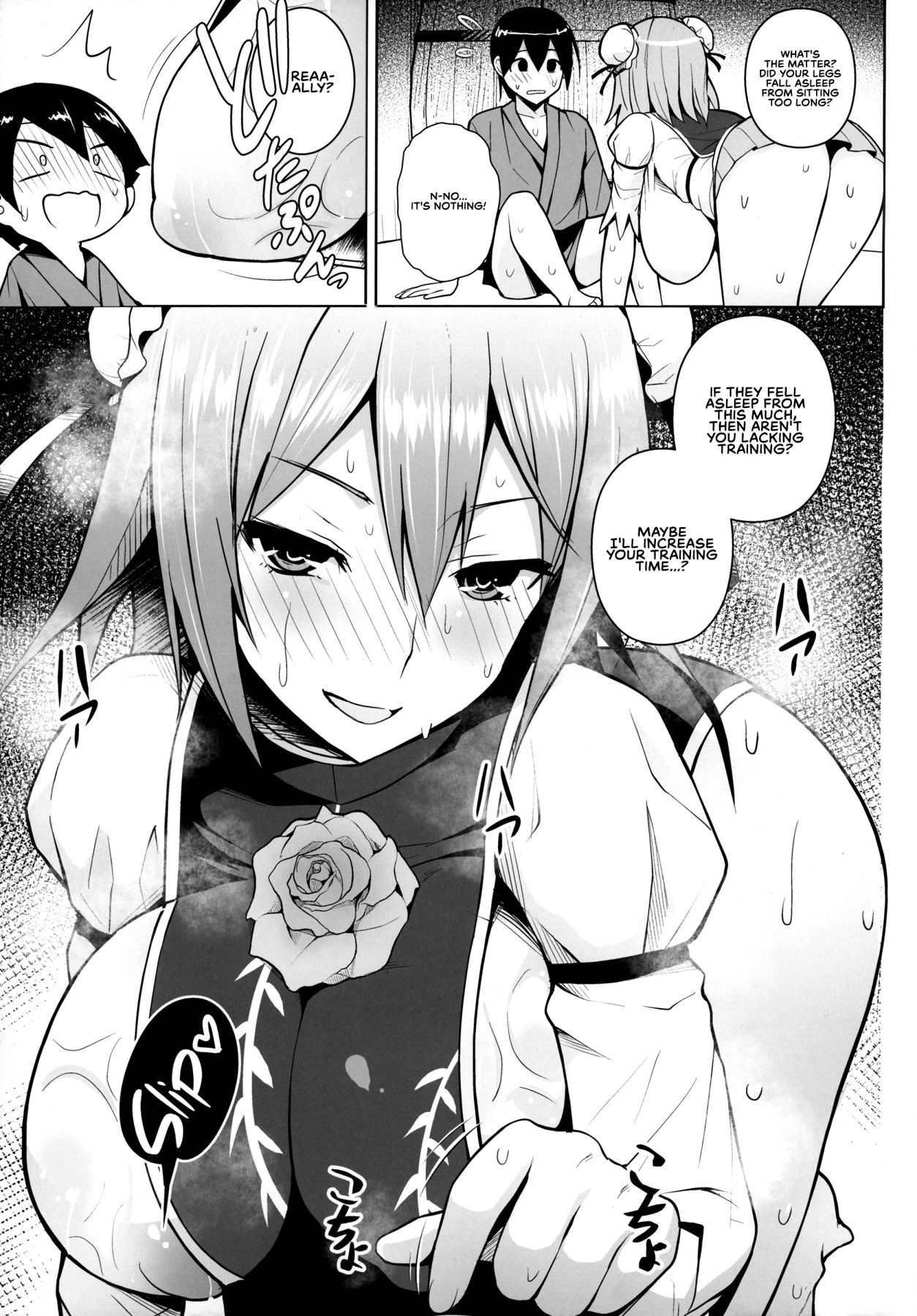 Hentai Manga Comic-Ibaraki Kasen and the Aphrodisiac Room-Read-4